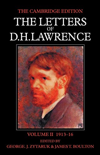 9780521006927: The Letters of D. H. Lawrence: Volume II 1913-16: Volume 2 (The Cambridge Edition of the Letters of D. H. Lawrence)
