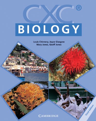 CXC Biology (9780521009027) by Chinnery, Louis; Glasgow, Joyce; Jones, Mary; Jones, Geoff