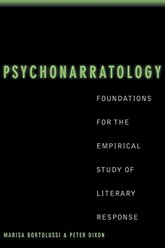 Stock image for Psychonarratology: Foundations for the Empirical Study of Literary Response for sale by Chiron Media