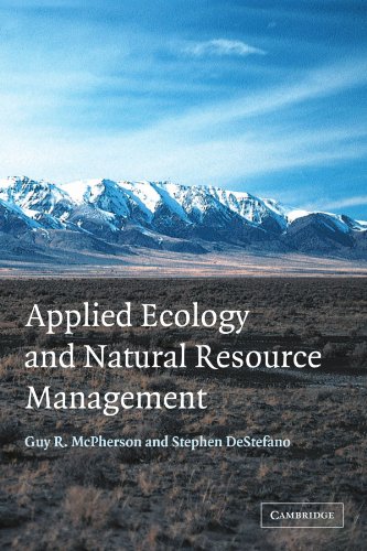 Applied Ecology and Natural Resource Management (9780521009751) by McPherson, Guy R.; DeStefano, Stephen