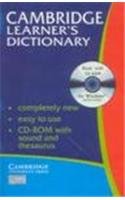 9780521009799: Cambridge Learner's Dictionary with CD-ROM India edition