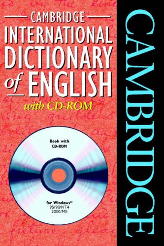 Beispielbild fr Cambridge International Dictionary of English with CD-ROM zum Verkauf von AwesomeBooks