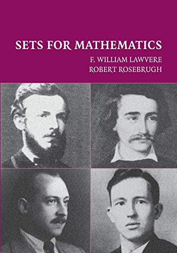 Stock image for Sets for Mathematics for sale by Dream Books Co.