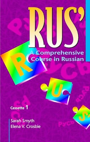 Imagen de archivo de RUS': A Comprehensive Course in Russian Set of 4 Audio Cassettes (Audio cassette) a la venta por Revaluation Books