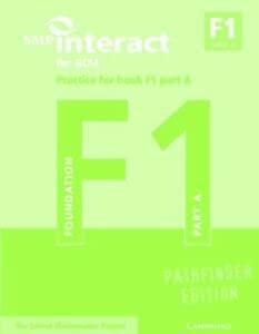9780521012065: SMP Interact for GCSE Practice for Book F1 Part A Pathfinder Edition