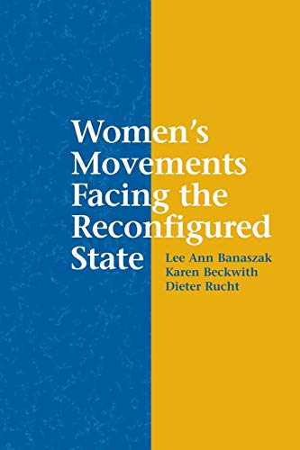 Stock image for Women's Movements Facing the Reconfigured State for sale by WorldofBooks