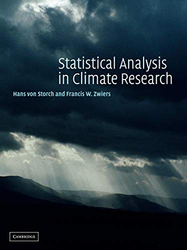 Stock image for Statistical Analysis in Climate Research for sale by ThriftBooks-Dallas