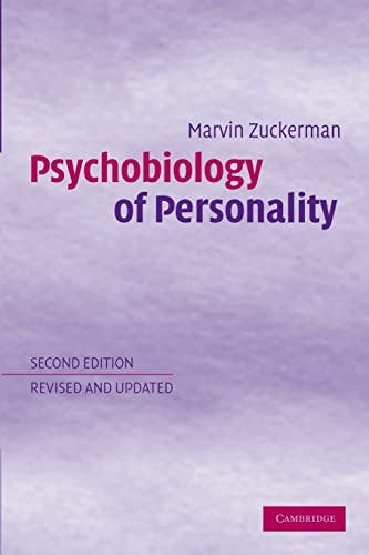 Beispielbild fr Psychobiology of Personality zum Verkauf von Better World Books
