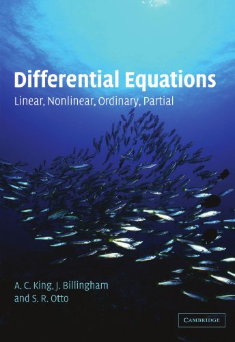 Differential Equations: Linear, Nonlinear, Ordinary, Partial