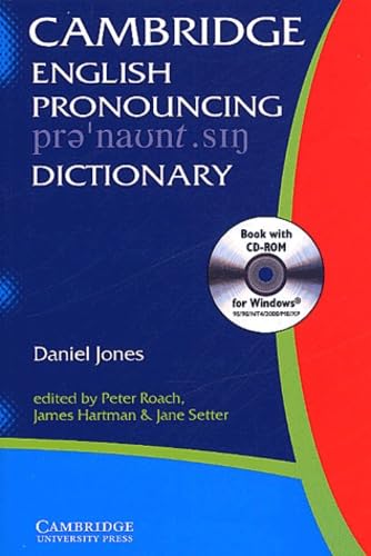 9780521017138: English Pronouncing Dictionary with CD-ROM