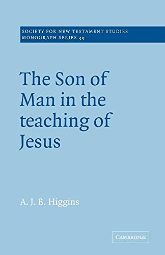 Stock image for The Son of Man in the Teaching of Jesus for sale by Chiron Media