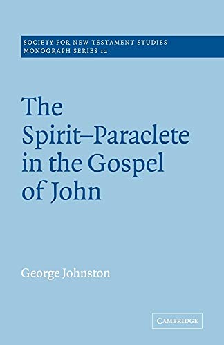 Stock image for The Spirit-Paraclete in the Gospel of John for sale by Revaluation Books
