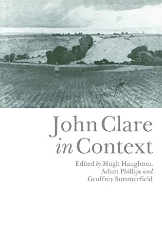 Stock image for John Clare in Context for sale by Revaluation Books