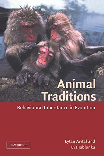 Imagen de archivo de Animal Traditions: Behavioural Inheritance in Evolution a la venta por 3rd St. Books