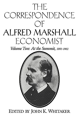 Stock image for The Correspondence of Alfred Marshall; Economist for sale by Ria Christie Collections