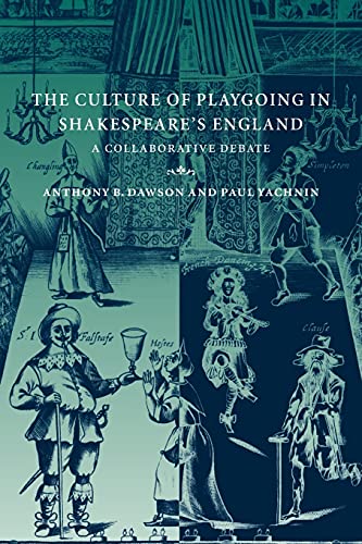 9780521023634: Culture Playgoing Shakespeare's Eng