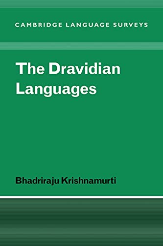 9780521025126: The Dravidian Languages (Cambridge Language Surveys)