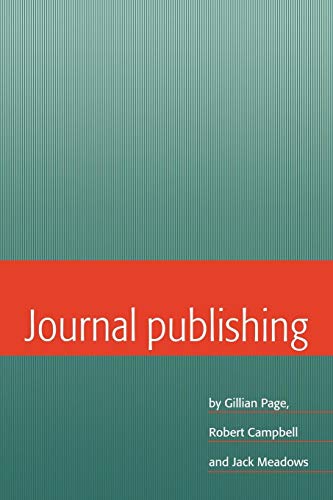 Stock image for Journal Publishing for sale by Better World Books Ltd