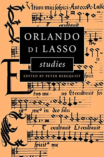 9780521028134: Orlando di Lasso Studies