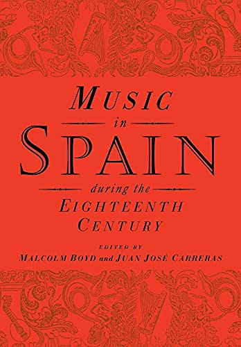 Imagen de archivo de Music in Spain during the Eighteenth Century a la venta por Revaluation Books