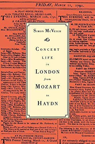 9780521028905: Concert Life in London from Mozart