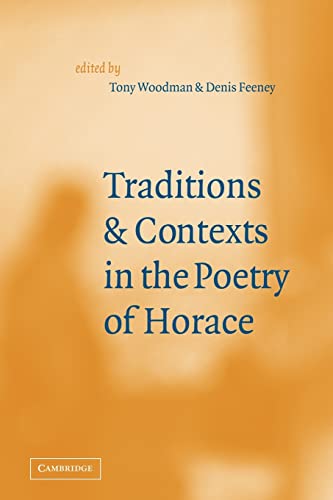 Imagen de archivo de Traditions and Contexts in the Poetry of Horace a la venta por Lucky's Textbooks