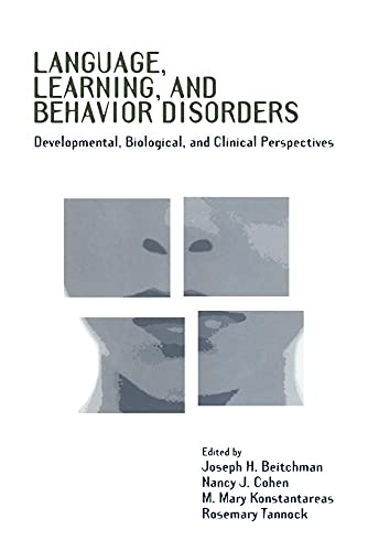 9780521031332: Lang Learning & Behavior Disorders: Developmental, Biological, and Clinical Perspectives