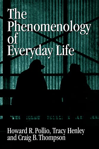 Imagen de archivo de The Phenomenology of Everyday Life: Empirical Investigations of Human Experience a la venta por Front Cover Books