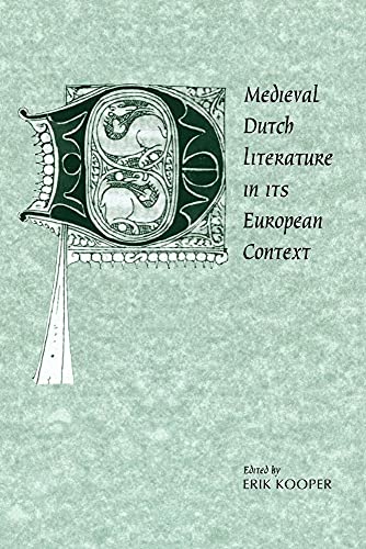 9780521032346: Medieval Dutch Literature in its European Context (Cambridge Studies in Medieval Literature, Series Number 21)