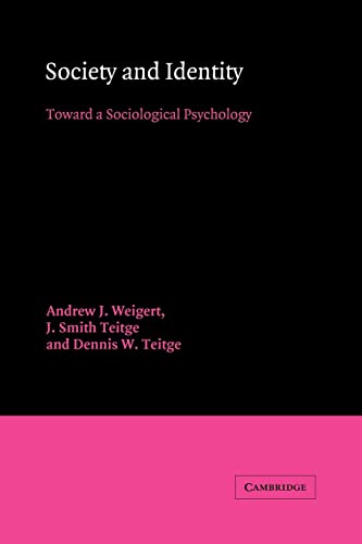 9780521033343: Society and Identity: Toward a Sociological Psychology (American Sociological Association Rose Monographs)