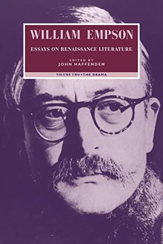 9780521033800: Essays on Renaissance Literature v2: Essays on Renaissance Literature: Volume 2, the Drama