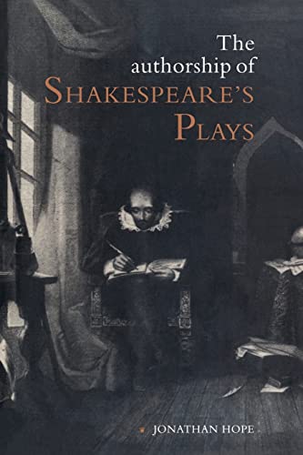 Beispielbild fr The Authorship of Shakespeare's Plays: A Socio-linguistic Study zum Verkauf von Riverby Books (DC Inventory)