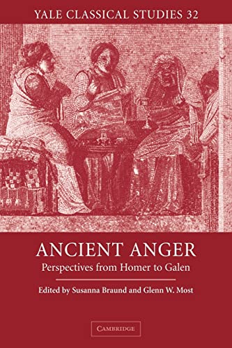 Imagen de archivo de Ancient Anger: Perspectives from Homer to Galen a la venta por Revaluation Books