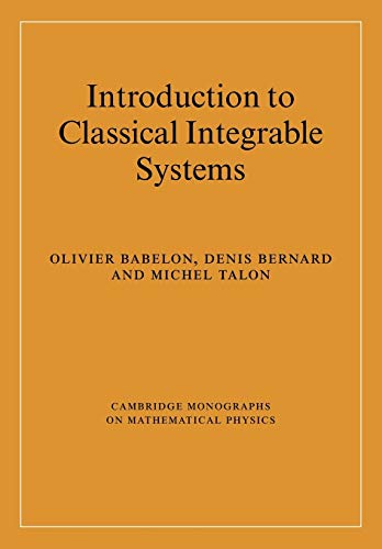 9780521036702: Introduction to Classical Integrable Systems (Cambridge Monographs on Mathematical Physics)