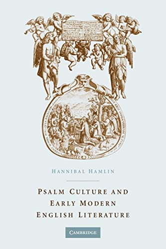 9780521037068: Psalm Culture And Early Modern English Literature