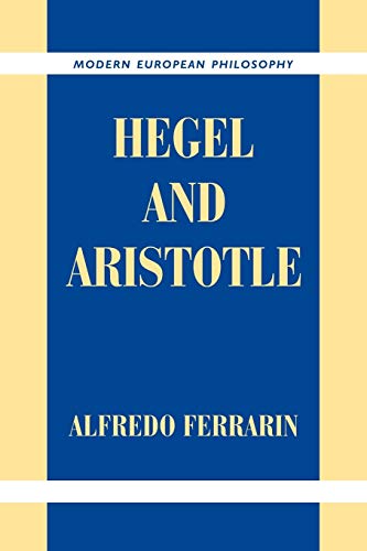 9780521037754: Hegel and Aristotle