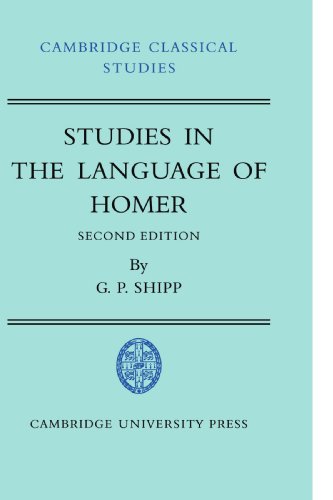 Imagen de archivo de Studies in the Language of Homer a la venta por Ria Christie Collections