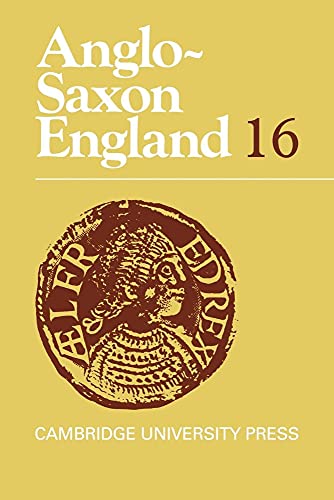 Stock image for ANGLO-SAXON ENGLAND 16. for sale by Any Amount of Books