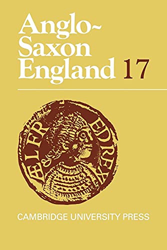 Imagen de archivo de ANGLO-SAXON ENGLAND 17. a la venta por Any Amount of Books