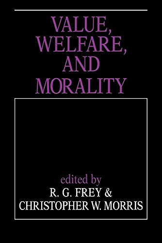 Stock image for Value, Welfare, and Morality for sale by Skihills Books