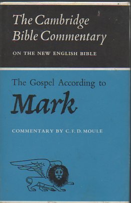 Beispielbild fr The Gospel According to Mark zum Verkauf von Better World Books