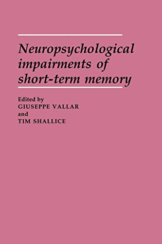 9780521042758: Neuropsychol Impairments of Memory