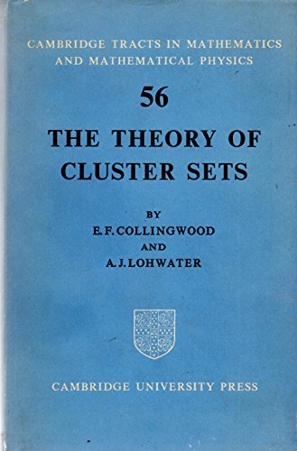 Imagen de archivo de The Theory of Cluster Sets a la venta por Better World Books
