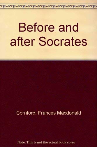 9780521047265: Before and after Socrates