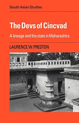 Imagen de archivo de The Devs of Cincvad: A Lineage and the State in Maharashtra a la venta por Chiron Media