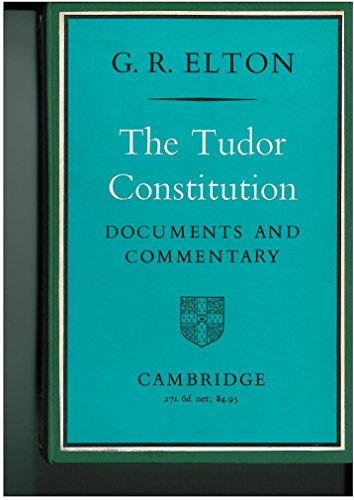 9780521048910: The Tudor Constitution