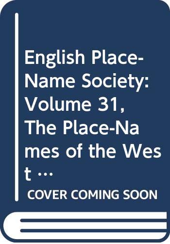 9780521049245: English Place-Name Society: Volume 31, The Place-Names of the West Riding of Yorkshire, Part 2, Osgoldcross and Agbrigg Wapentakes
