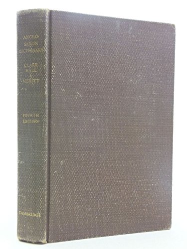 Imagen de archivo de Concise Anglo-Saxon Dictionary a la venta por Better World Books
