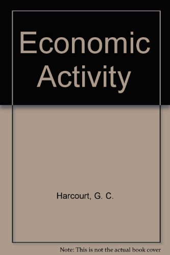 Imagen de archivo de Economic Activity a la venta por Better World Books