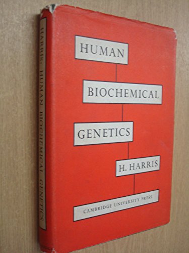 Stock image for Human Biochemical Genetics for sale by Alien Bindings